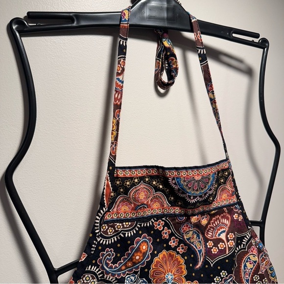 Vera Bradley Kensington Apron Ties at Neck & Waist, 2 Front pockets. Cotton EUC - Picture 4 of 14